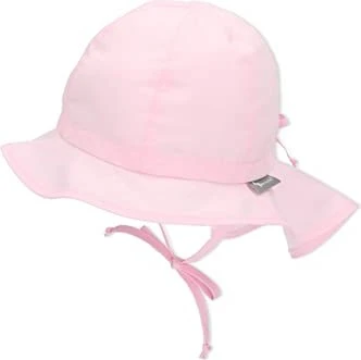 Sterntaler Flapper aus UV-Popeline 50+ Hut puderrosa (Junior)