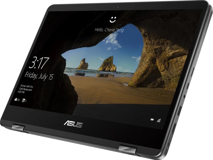 ASUS ZenBook Flip 14 UX461UA, Slate Grey, Core i5-8250U, 8GB RAM, 256GB SSD, DE