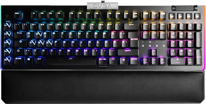 EVGA Z20, LEDs RGB, schwarz, LK Light Strike DARK GREY Linear, USB, DE