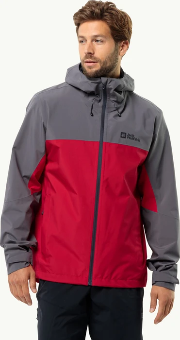Jack Wolfskin Weiltal 2L Funktionsjacke red glow (Herren)