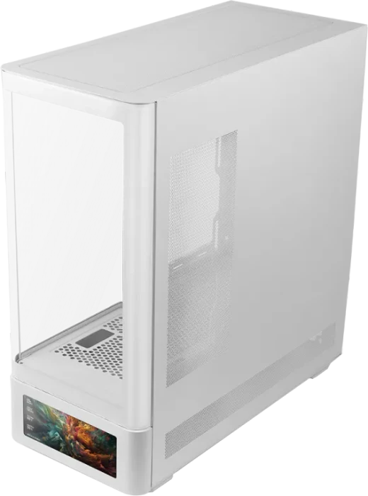 Mars Gaming MC-LCDPRO Black, Glasfenster