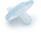 Philips Avent SCF099/21 Soothie Shapes Beruhigungsschnuller, 0-6M, Silikon, blau/hellblau, 2 Stück Vorschaubild
