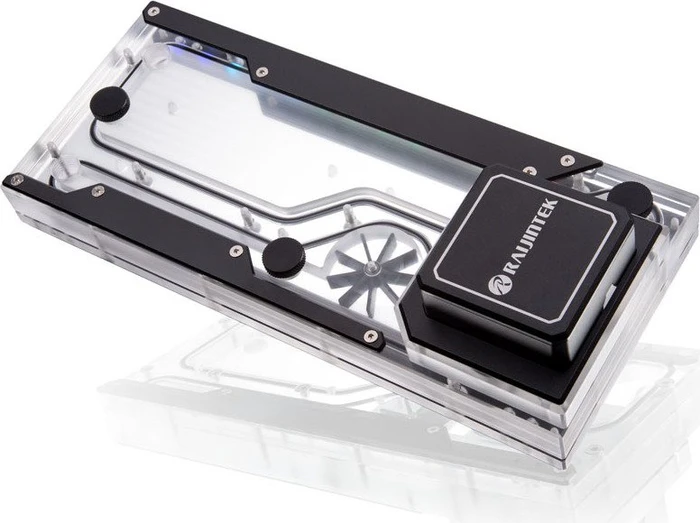 Raijintek Acheron 240 DDC RBW Distro Plate, Verteilerplatte mit Pumpe