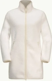 Jack Wolfskin High Curl Funktionsmantel cotton white (Damen)