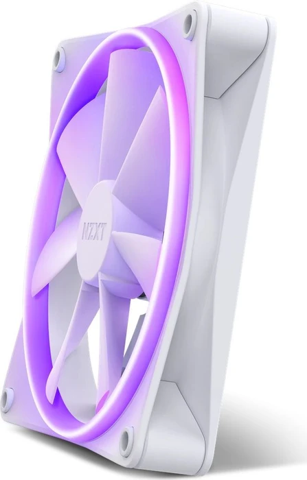 NZXT F Series F140 RGB DUO Twin Pack, Matte White, weiß, LED-Steuerung, 140mm, 2er-Pack