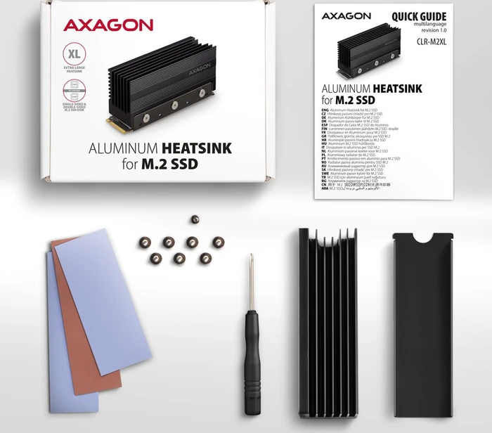 Axagon M.2 SSD-Kühler
