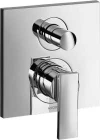 Hansgrohe Axor Citterio Einhebel-Wannenmischer Unterputz mit Hebelgriff chrom