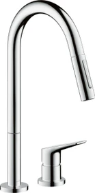 Hansgrohe Axor Citterio M 2-Loch 220 mit Ausziehbrause chrom