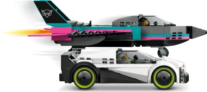 LEGO City - Düsenflieger vs. Rennauto