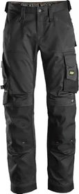 Snickers Workwear Stretch Loose Fit Hose lang schwarz (Herren)