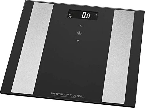 ProfiCare PC-PW 3007 FA 8in1 digitale Körperanalysewaage schwarz