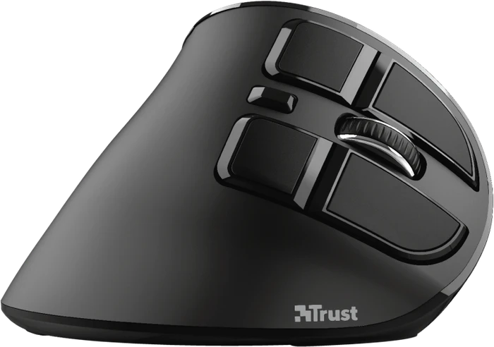 Trust Voxx Rechargeable Ergonomic Wireless Mouse, USB/Bluetooth