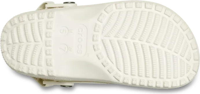 Crocs Classic Crafted Vegan Suede Clog summit white