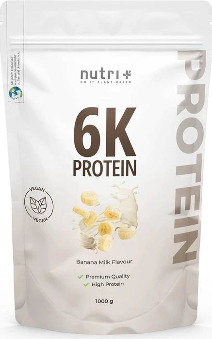 Nutri+ Veganes Protein 6K Banane 1kg