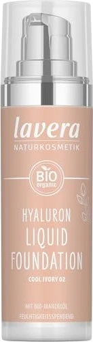 Lavera Hyaluron Liquid Foundation 02 cool ivory, 30ml