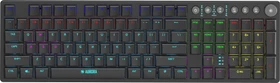 iBox Aurora K-6 Gaming, LEDs RGB, KRGD Low Profile RED, USB/Bluetooth, US (IKGMK6)