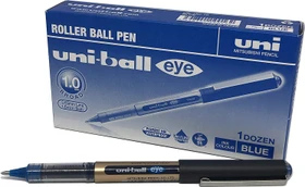Uni-Ball Eye Broad UB-150-10 Tintenroller (Mine) blau/gold, 12er-Pack