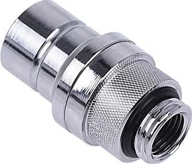 Alphacool Eiszapfen G1/4" AG Schnellverschluss Stecker, chrome