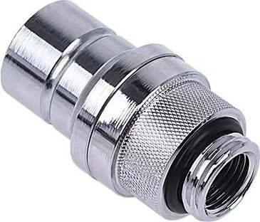 Alphacool Eiszapfen G1/4" AG Schnellverschluss Stecker, chrome