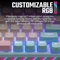 Cooler Master MK770, Macaron, LEDs RGB, hot-swap, Kailh Box V2 WHITE, USB/Bluetooth, US Vorschaubild