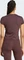 adidas Essentials Slim T-Shirt kurzarm shadow brown (Damen) Vorschaubild