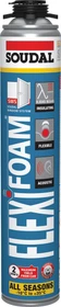 Soudal Flexifoam Polyurethan-Montageschaum, 750ml