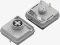 Lofree Flow 2 100, Silver, LEDs weiß, Kailh LOW PROFILE Void, USB/Bluetooth, US Vorschaubild