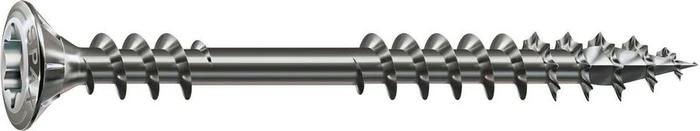 Spax Edelstahl rostfrei A2 4CUT T-STAR plus T20 Fassadenschraube, 4.5x70mm, 100 Stück
