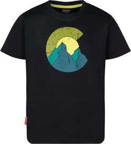 Trollkids Halsafjord Funktionsshirt kurzarm schwarz (Junior)