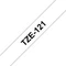 Brother TZe-121 Beschriftungsband, 9mm, schwarz/transparent Vorschaubild
