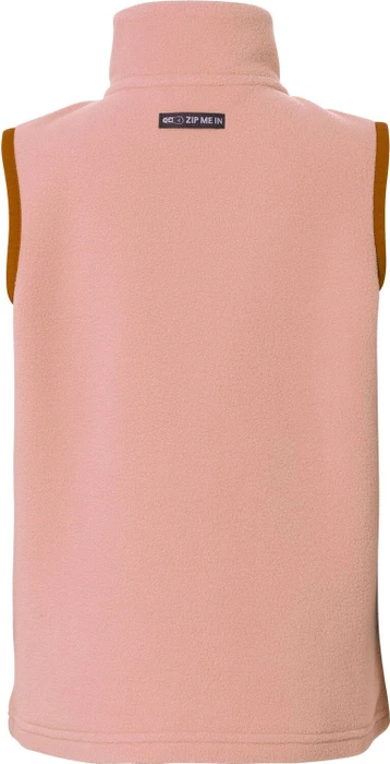 Vaude Pulex II Fleece Funktionsweste silt brown/rose (Junior)