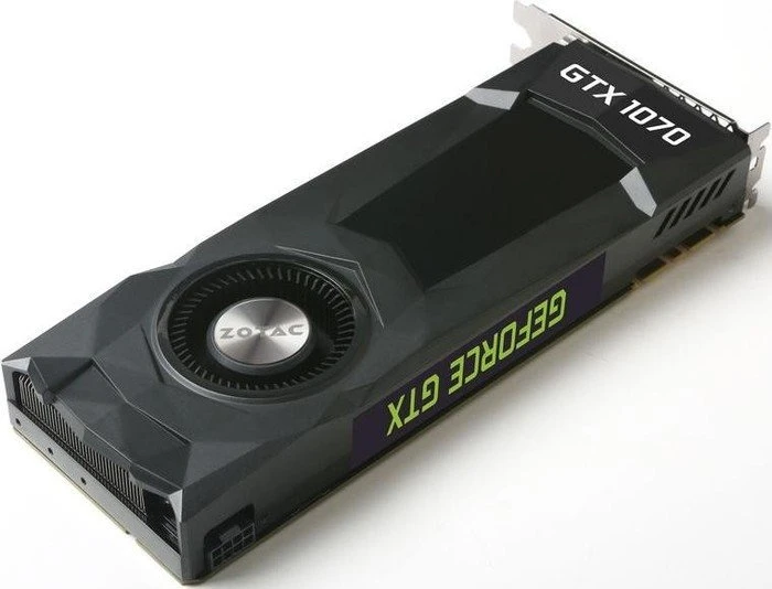 Zotac GeForce GTX 1070 OEM, 8GB GDDR5, DVI, HDMI, 3x DP