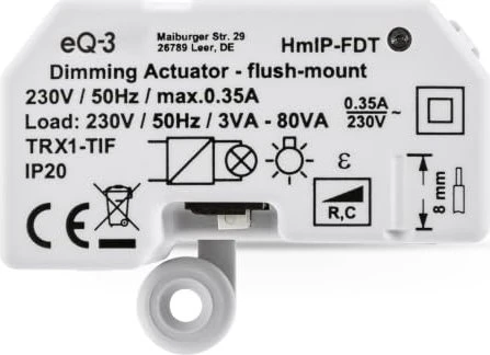 eQ-3 HomeMatic IP Funk-Dimmaktor Unterputz, Dimmaktor
