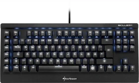 Sharkoon Skiller Mech SGK2, LEDs weiß, Kailh BLUE, USB, DE