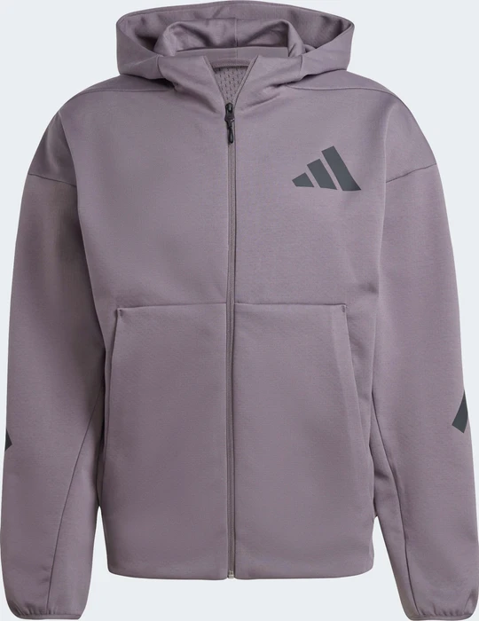 adidas Z.N.E. Zip Hoodie olive strata (Herren)