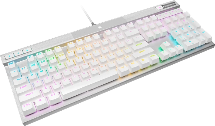 Corsair Gaming K70 RGB PRO, weiß, Corsair OPX, USB, DE