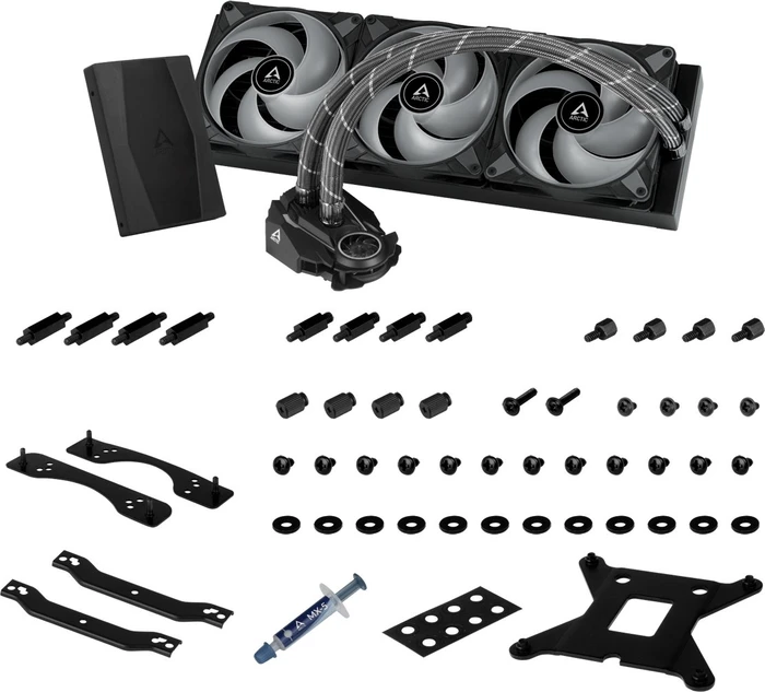 ARCTIC Liquid Freezer II 420 RGB, LED-Steuerung