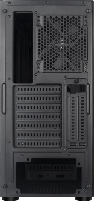 SilverStone Fara R1 V2, schwarz, Glasfenster