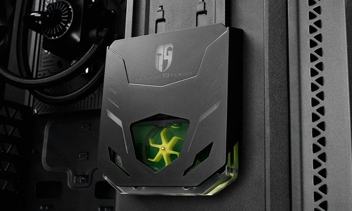 DeepCool Gamer Storm Baronkase Liquid schwarz, Glasfenster