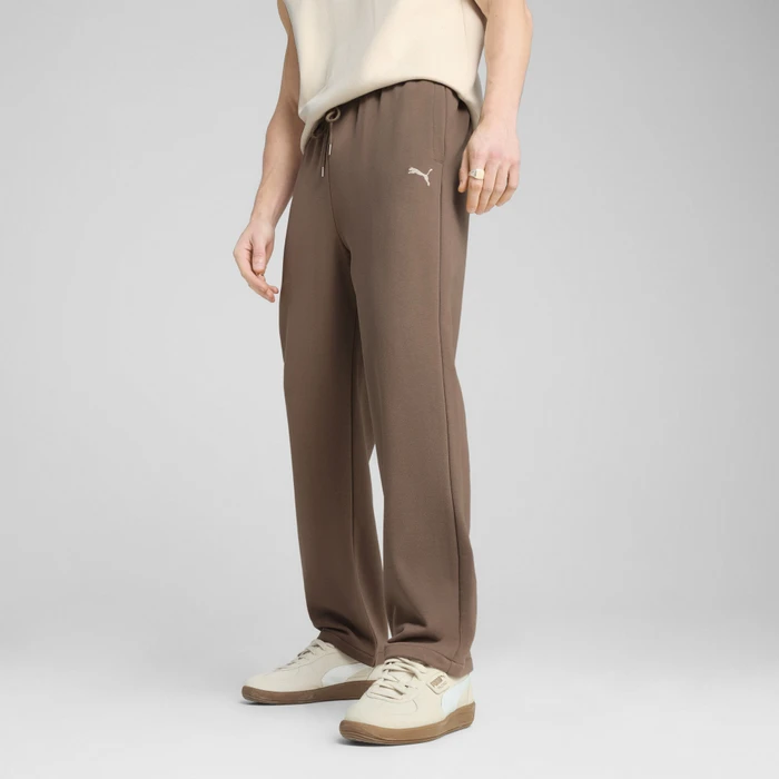 Puma Wardrobe ESS Relaxed Trainingshose lang totally taupe (Herren)