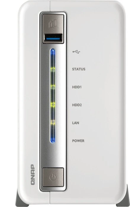 QNAP Turbo Station TS-251C, 1GB RAM, 1x RJ-45 1000Base-T, 1x USB-A 3.0