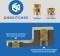 CNC Kitchen Gewindeinsatz 1/4" Kameragewinde, 20er-Pack Vorschaubild