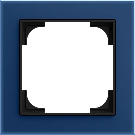 Busch-Jaeger Busch-art linear Abdeckrahmen 1-fach, blauglas