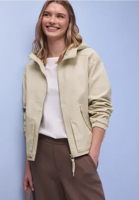 Street One Kurze Jacke powder beige (Damen)