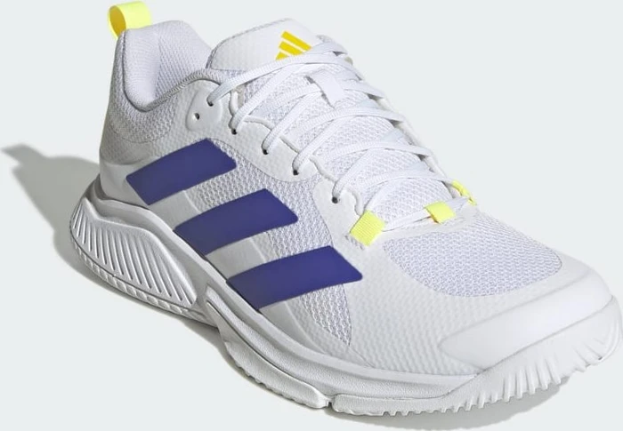 adidas Court Team Bounce 2.0 cloud white/solar purple/solar lemon