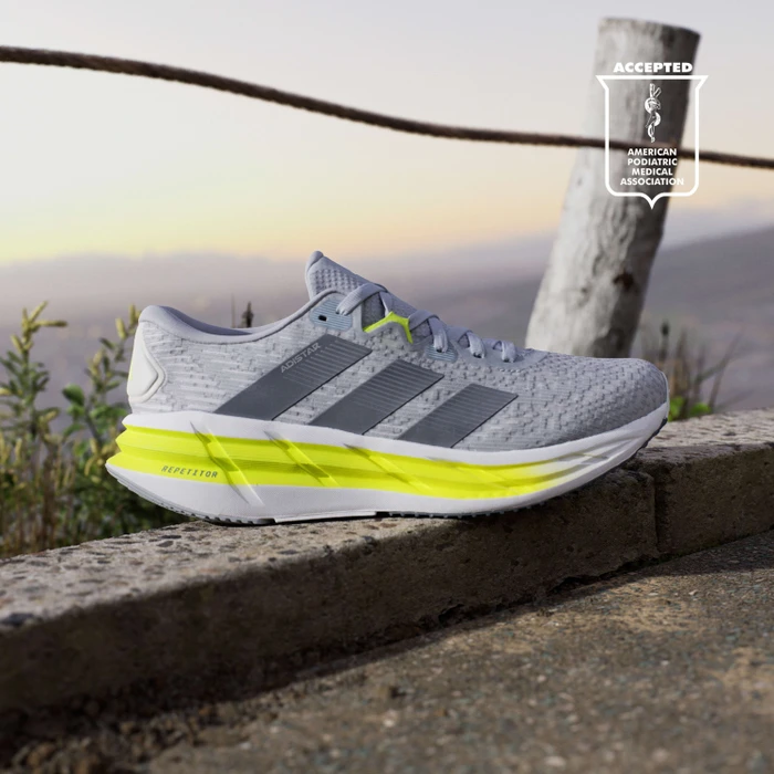adidas Adistar 4 halo silver/onix/solar slime (Herren)