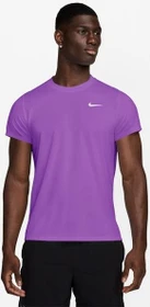 Nike Court Victory Dri-FIT Funktionsshirt kurzarm bright violet/white (Herren)