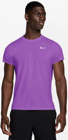 Nike Court Victory Dri-FIT Funktionsshirt kurzarm bright violet/white (Herren)
