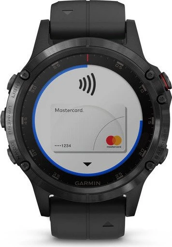 Garmin Fenix 5 Plus Sapphire schwarz