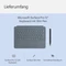 Microsoft Surface Pro 12" Keyboard Slim Pen 2 Bundle mit Copilot-Taste, Ozean, UK Vorschaubild